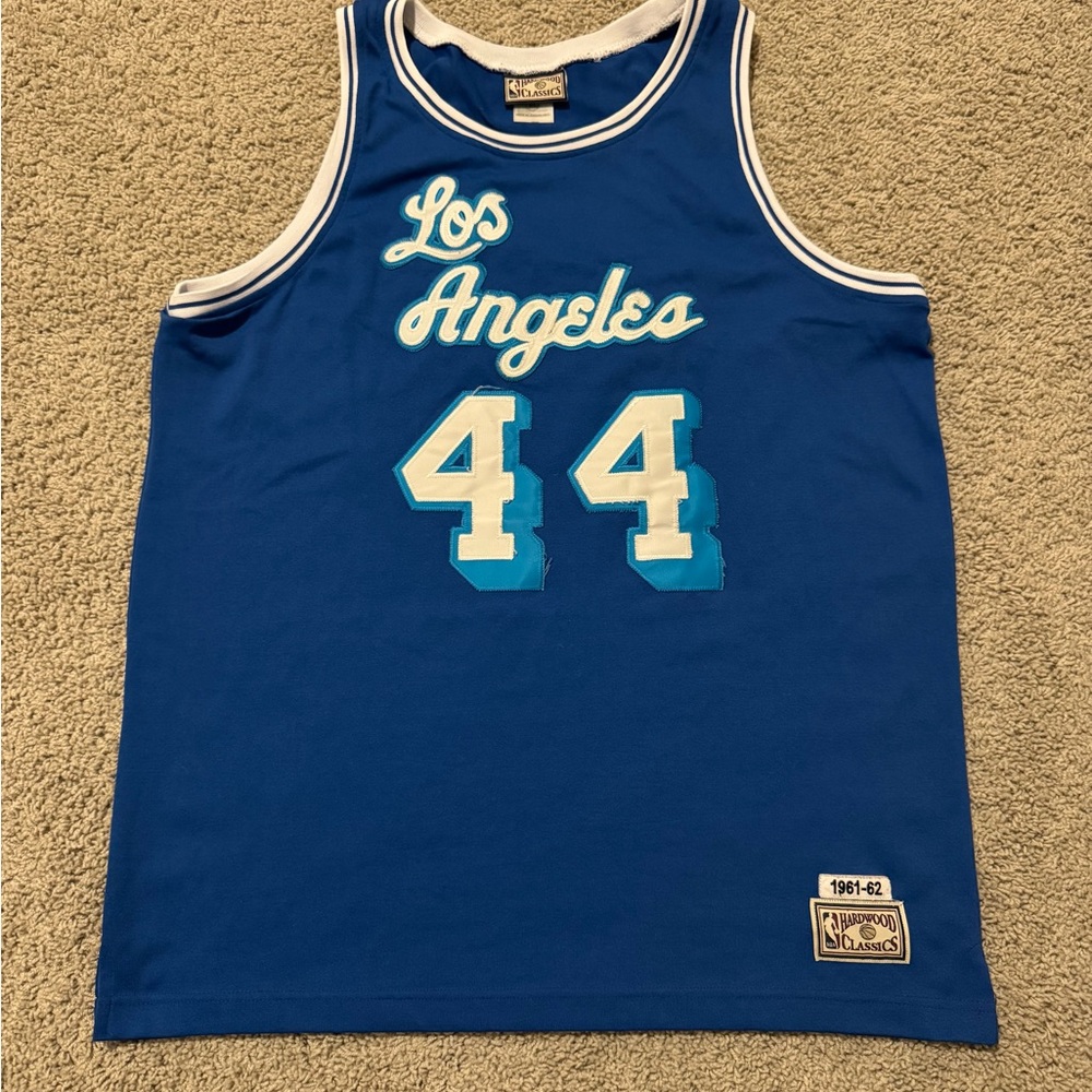 Mitchell & Ness Jerry West Lakers jersey